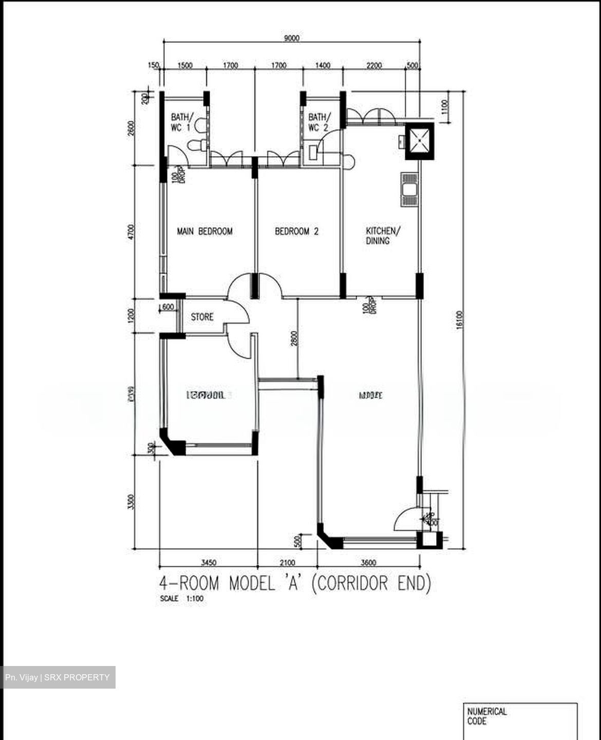 Blk 114 Chong Pang Vale (Yishun), HDB 4 Rooms #593588261